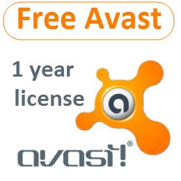 avast free antivirus registration key for one year