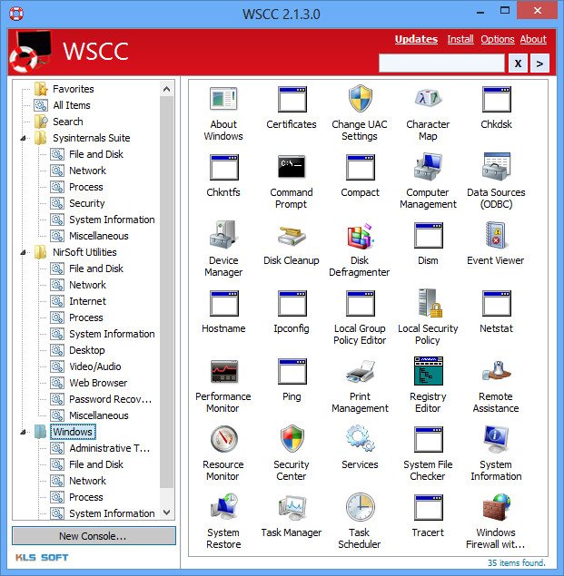 Windows-System-Control-Center