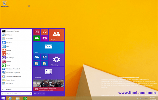 Microsoft  Windows 9 Preview