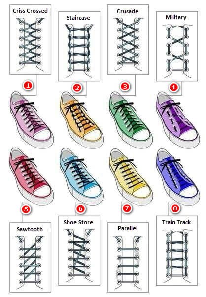 shoes knots