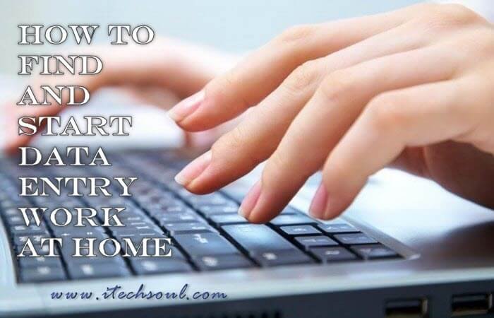 Data Entry Work at Home