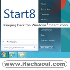 windows 8 classic start menu